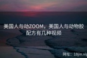 美国人与动ZOOM，美国人与动物胶配方有几种视频