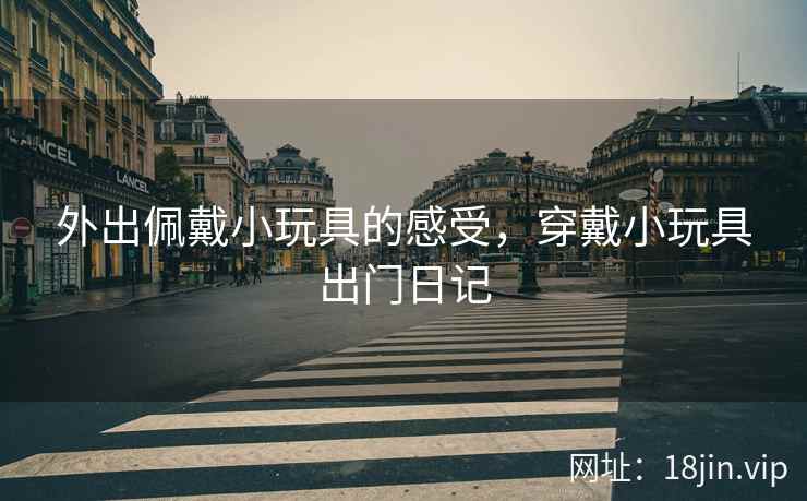 外出佩戴小玩具的感受，穿戴小玩具出门日记